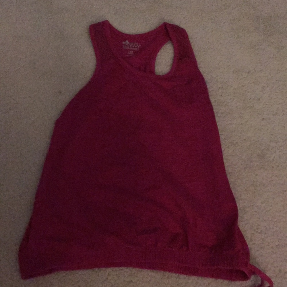 Pink tank top
